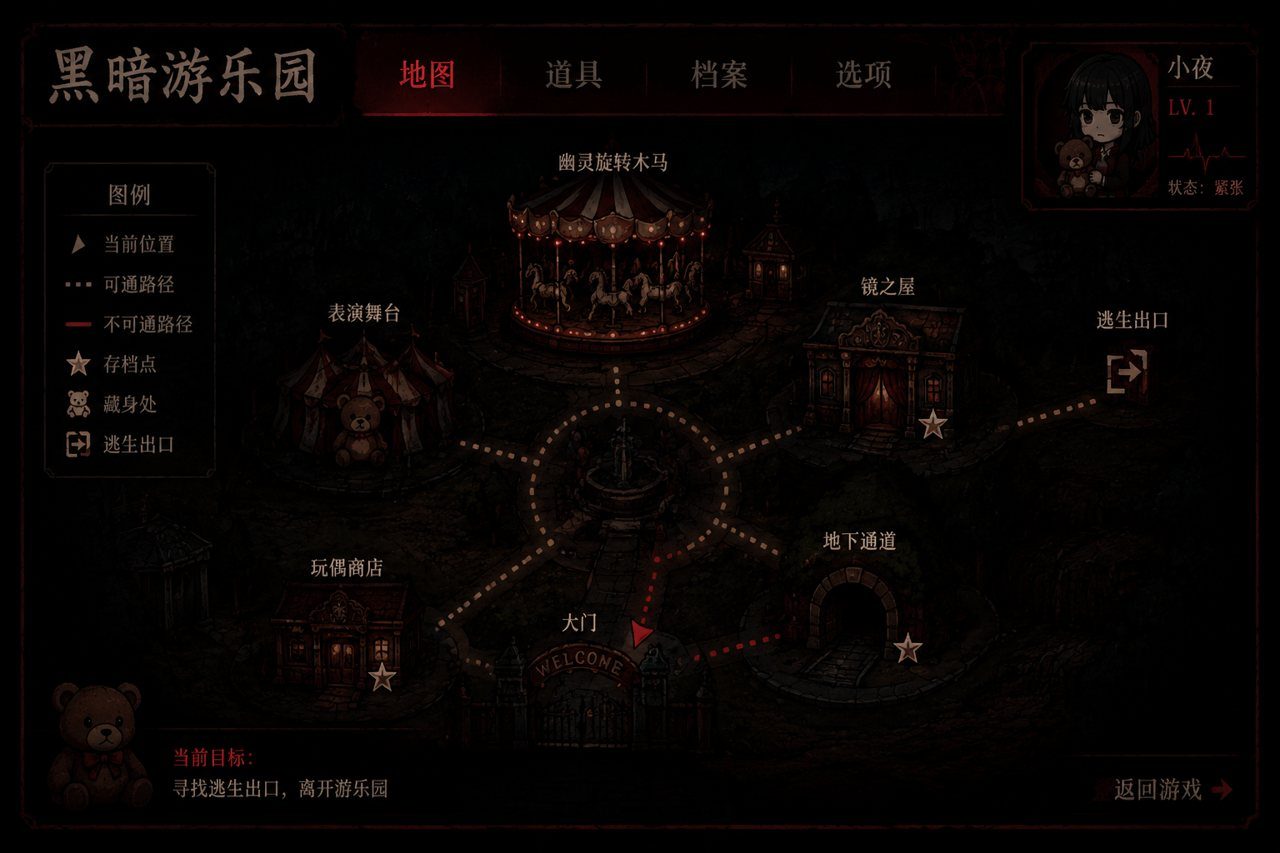 黑暗游乐园 任务推进 页面配图 4